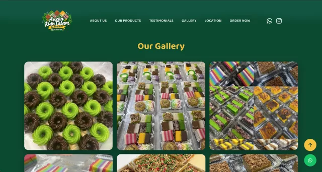 Profil bisnis dan whatsapp ordering system