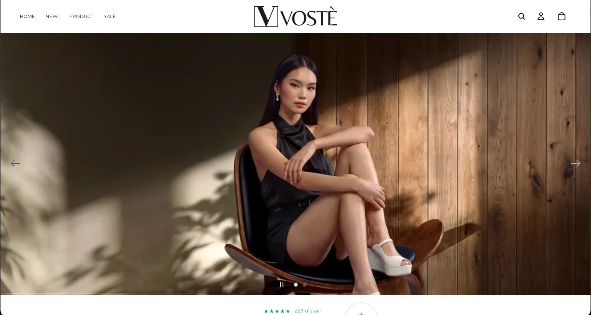 Toko Online Voste Shopify