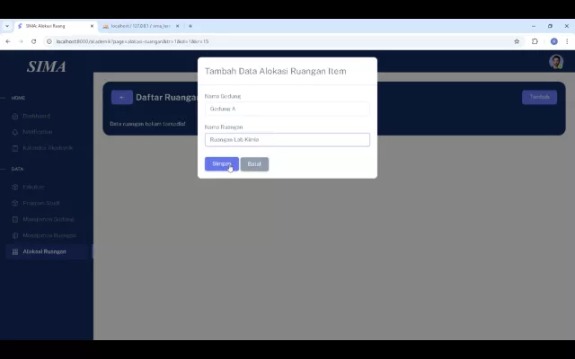 Laravel Framework: Pengembangan web portal mahasiswa