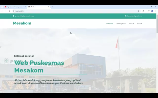 Website Puskesmas Mesakom