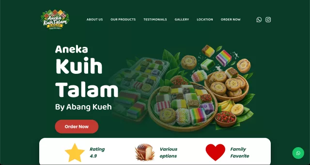 Profil bisnis dan whatsapp ordering system